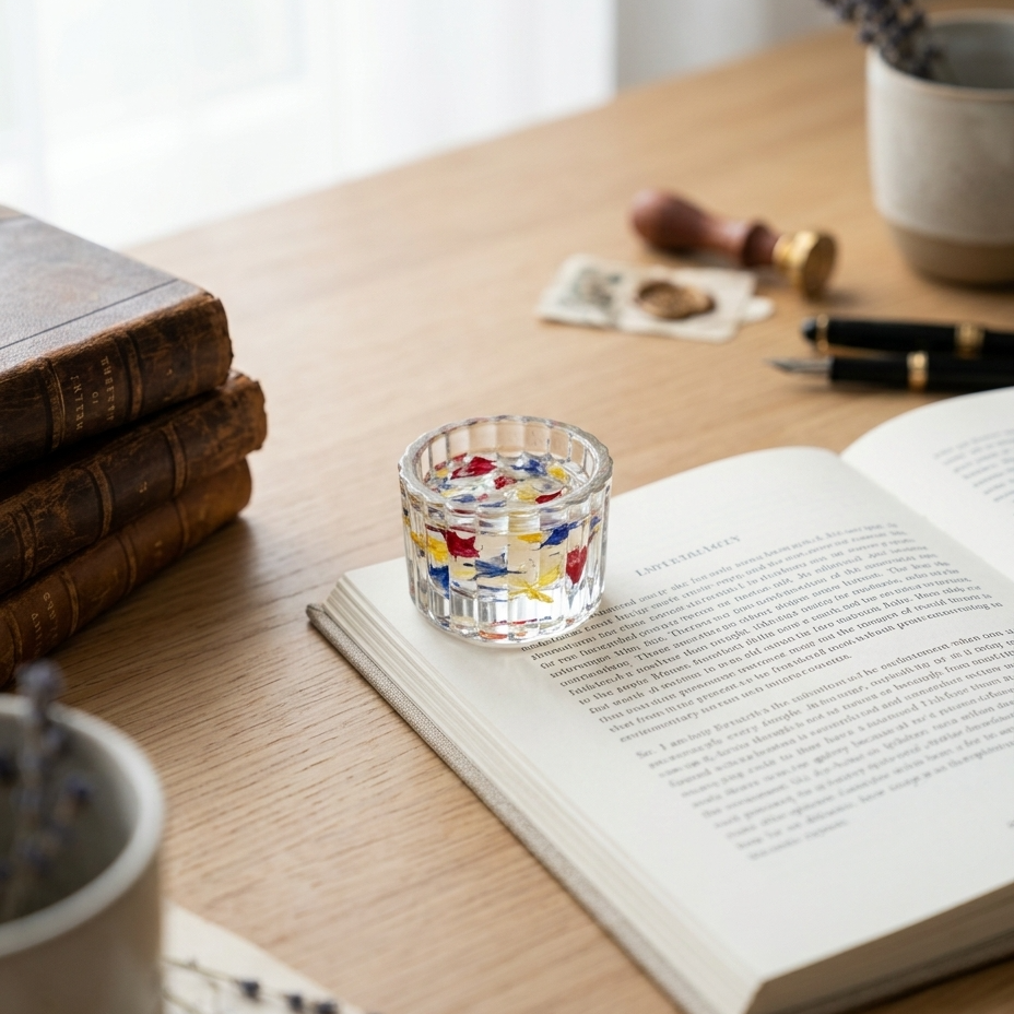 🎁 A Complimentary Petal Lake Paperweight - Floever