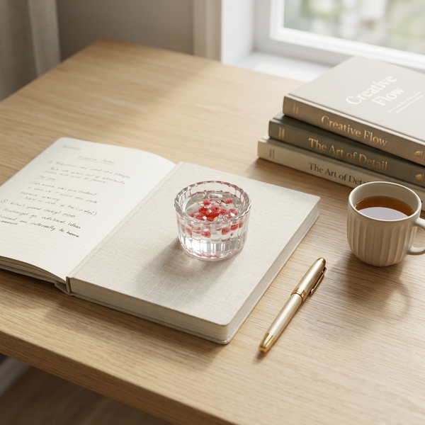 🎁 A Complimentary Petal Lake Paperweight - Floever