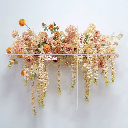 Graceful Cascading Wisteria Floral Wall Décor - Floever