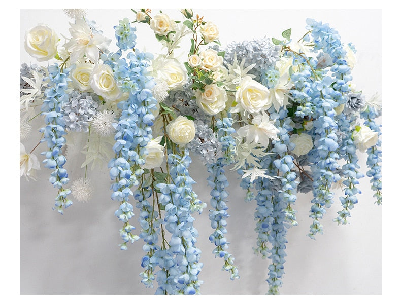 Graceful Cascading Wisteria Floral Wall Décor - Floever