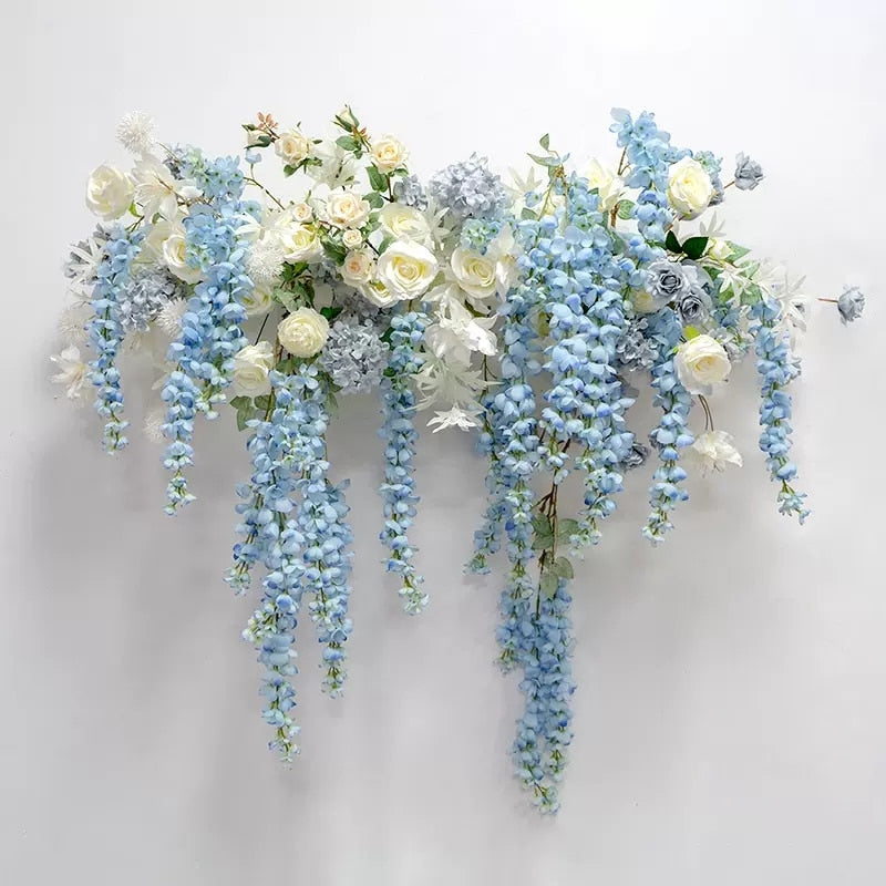 Graceful Cascading Wisteria Floral Wall Décor - Floever