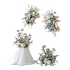 Twilight Serenity Blue & Gold Party Floral Decor - Floever