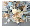 Twilight Serenity Blue & Gold Party Floral Decor - Floever