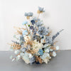 Twilight Serenity Blue & Gold Party Floral Decor - Floever