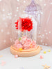 Everlasting Flowers Glass Dome Light - Floever