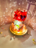 Everlasting Flowers Glass Dome Light - Floever