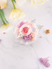 Everlasting Pink Rose Wrist Corsage - Floever