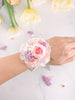 Everlasting Pink Rose Wrist Corsage - Floever