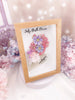 July Birth Flower Larkspur Frame - Floever