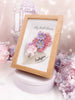 July Birth Flower Larkspur Frame - Floever