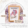 July Birth Flower Larkspur Frame - Floever