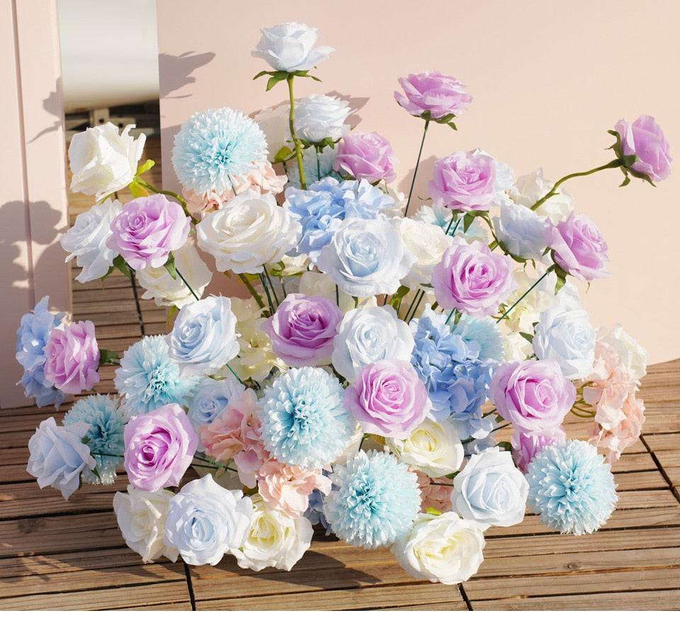 Colorful Pastel Rose and Chrysanthemum Floral Arrangement - Floever