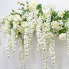 Graceful Cascading Wisteria Floral Wall Décor - Floever