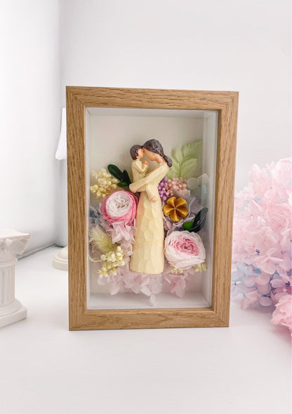 Miel - Everlasting Rose Flowers Frame - Floever