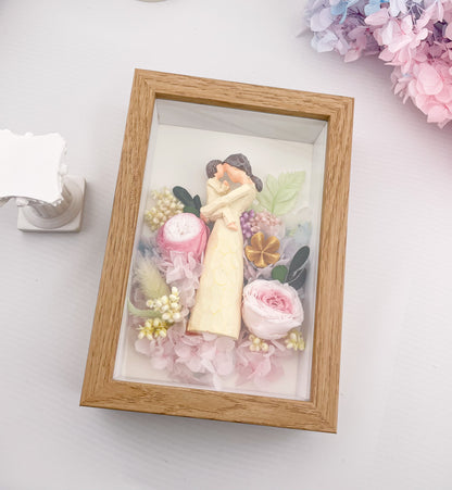 Miel - Everlasting Rose Flowers Frame - Floever