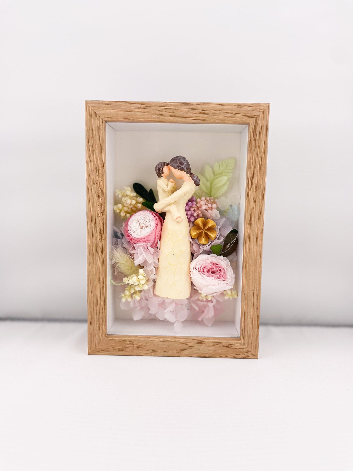 Miel - Everlasting Rose Flowers Frame - Floever