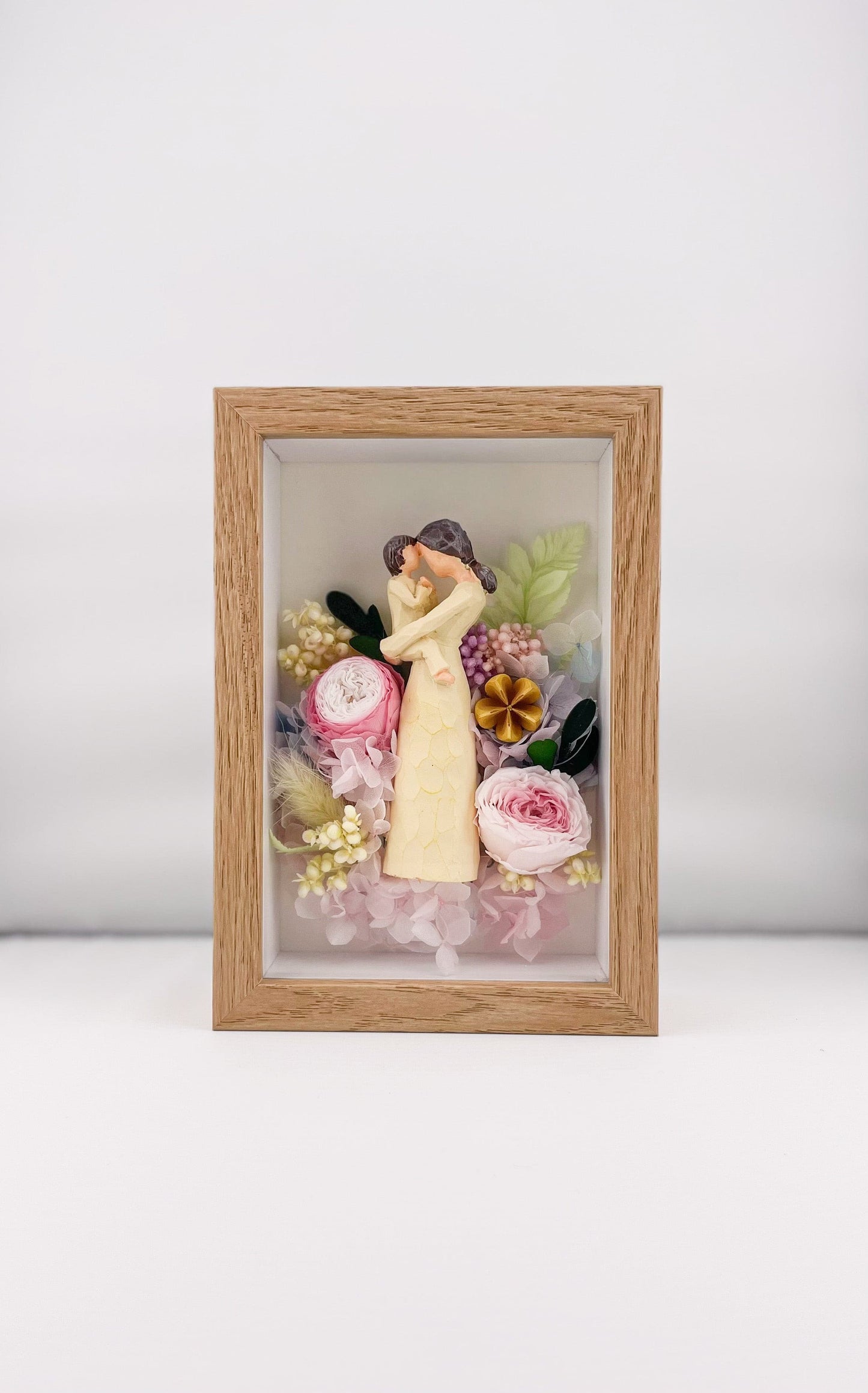 Miel - Everlasting Rose Flowers Frame - Floever