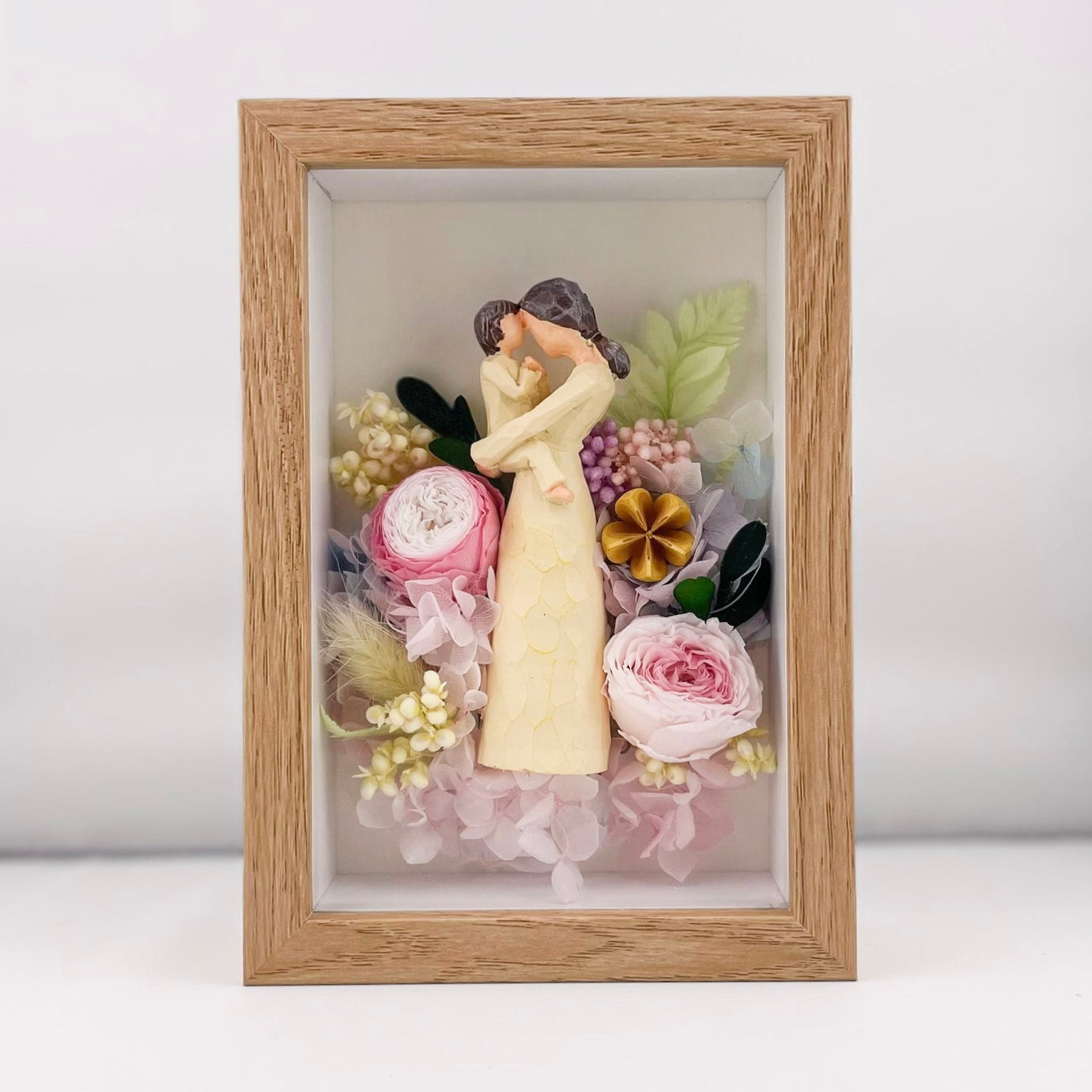 Miel - Everlasting Rose Flowers Frame - Floever