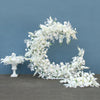 Luxury Moon Shape Arch Rose Flower Row Wedding Backdrop Party Decor Floral Stand - Floever's Life