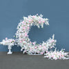 Luxury Moon Shape Arch Rose Flower Row Wedding Backdrop Party Decor Floral Stand - Floever's Life