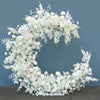 Luxury Moon Shape Arch Rose Flower Row Wedding Backdrop Party Decor Floral Stand - Floever's Life