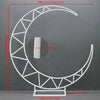 Luxury Moon Shape Arch Rose Flower Row Wedding Backdrop Party Decor Floral Stand - Floever's Life