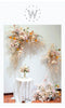 Flower Arrangement Row Wall Hanging Background Decor - Floever_Flowers