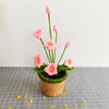 Hand-Knitted Flowers in Pot - Floever_Flowers